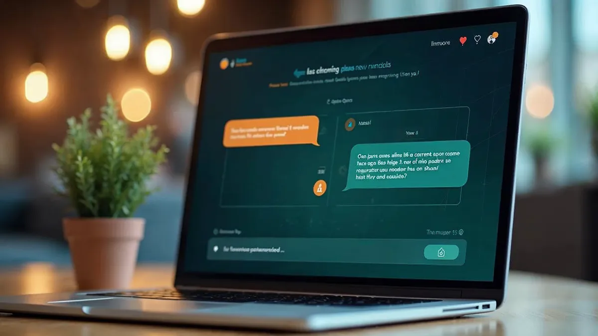 Écran de ChatGPT affichant une recommandation d'entreprise locale